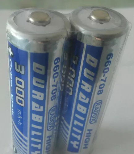 2 Pilas Baterias Recargable Aa Alto Rendimiento 3000 Mah