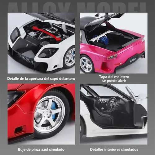 【希少】マツダ Mazda RX-7 Import Racer　1/24 Zs Coleção De Enfeites 1/24 Carro De Metal Mazda Rx-7