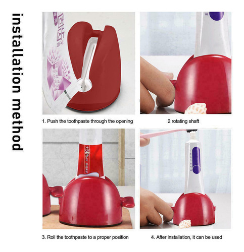 Dispensador De Pasta De Dientes K Rolling Tube, Fácil De Exp