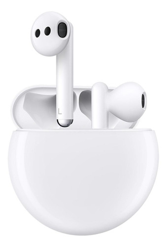 Imagen 1 de 5 de Audífonos in-ear inalámbricos Huawei FreeBuds 3 ceramic white