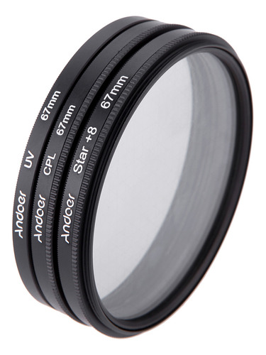 Filtro Para Sony Dslr Canon. Nikon Set Cpl Uv