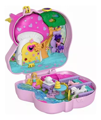 Polly Pocket Diversão Amigos Mini Boneca Colecionavel