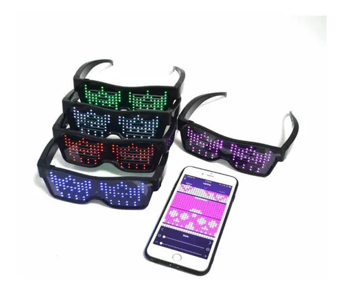Lentes led bluetooth new arrivals