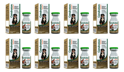 Kit 8 Unidades - Condroton Injetável 10 Ml
