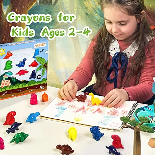 Crayola Crayones Massrt Crayones De Dinosaurios Para Niños