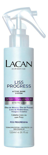 Lacan Spray Finalizador Efeito Liso Liss Progress 120ml