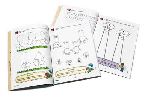 Imagen 3 de 3 de Libro Inicial Nacho Preescolar A Integrado