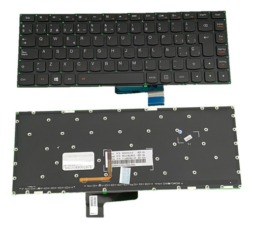 Teclado Lenovo Yoga 2 13 Yoga 3 14 U31-70 500s-13isk Ilumina