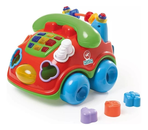 Juego Didactico Falafone Telefono De Arrastre Luz Sonido 31