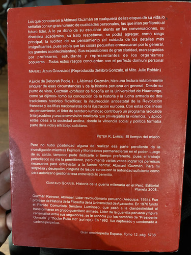De Puño Y Letra Abimael Guzmán Elena Yparraguirre (Usado)