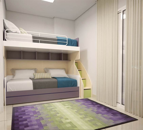 Imagem 6 de 28 de Apartamento, 2 Dorms Com 70.48 M² - Guilhermina - Praia Grande - Ref.: Ra102 - Ra102