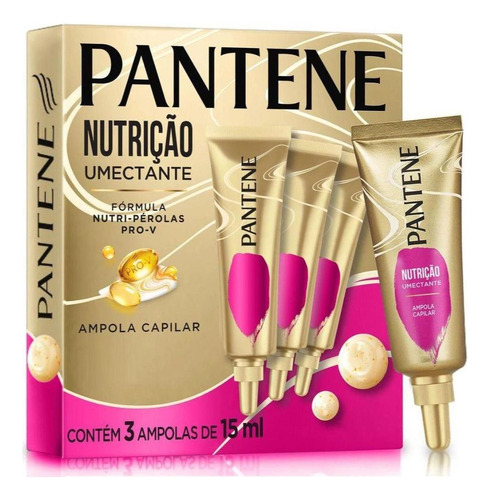 Kit Pantene Miracles Ampola Umectante Milagroso Nutrição