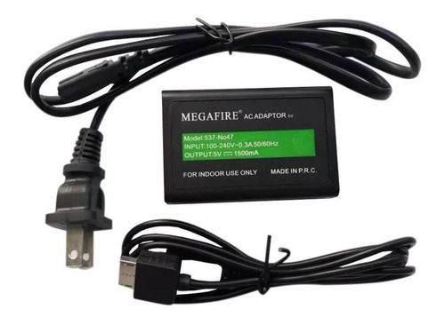 Cargador Adaptador Corriente Consolas Ps Vita Megafire