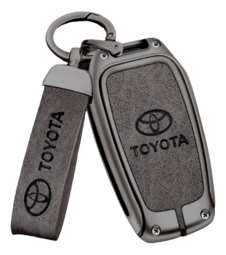 , Qc Llavero Metálico Funda Llave Toyota Hilux Sw4 Rav4 Srx