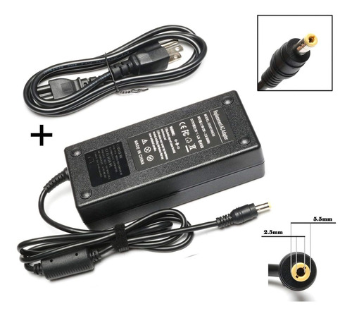 Suministro De 120 W Laptop Ac Adapter Charger Power Cord Pa