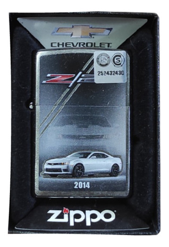 Encendedor Zippo Chevy Camaro 2014 Z28