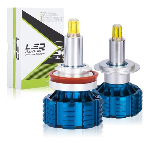 Imagen 2 de 8 de Kit Cree Led 360° Grados H7 Hh11 9006 Cambus 12v Ideal Lupas