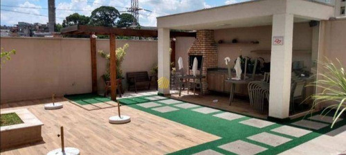 Imagem 9 de 16 de Apartamento Para Alugar, 53 M² Por R$ 1.290,00/mês - Paulicéia - São Bernardo Do Campo/sp - Ap3592