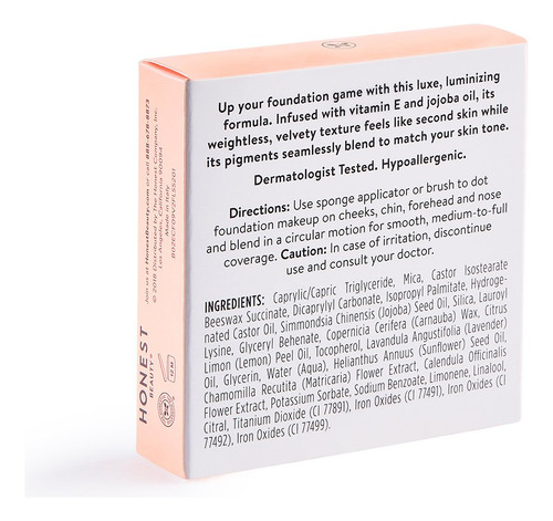 The Honest Company Base De Maquillaje En Crema Everything Cr