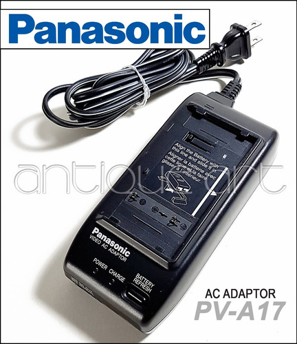 A64 Cargador Panasonic Pv-a17 Camcorder Vhs Video Camara