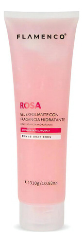 Gel Exfoliante Con Fragancia Hidratante Rosa 310g Flamenco