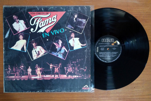 Los Chicos De Fama En Vivo 1983 Disco Lp Vinilo