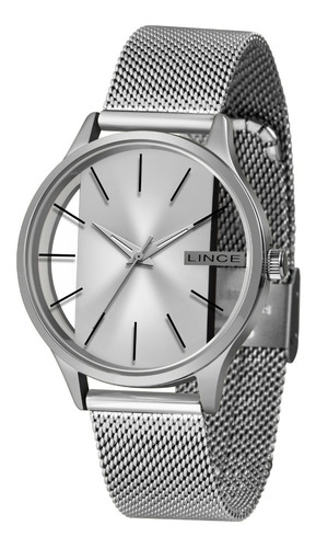 Relogio Lince Feminino Lrm624l S1sx Prata Analogico
