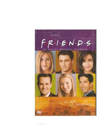 Dvd O Melhor De Friends - Os Quatro Melhores Episódios 5ª 
