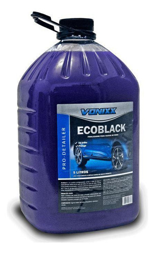 Finalizador Caixa De Rodas Ecoblack 5 Litros Vonixx