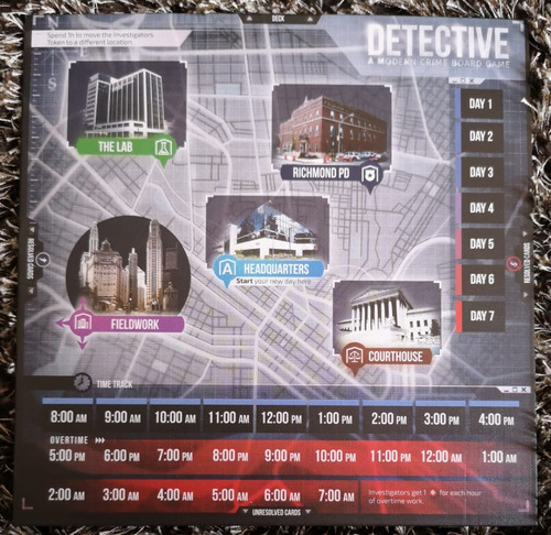 Detective: A Modern Crime Board Game Inmersivo Juego De Mesa (Usado)