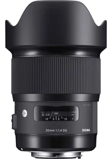 Lente Sigma 20mm F/1.4 Dg Hsm Art Para Nikon F