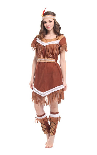 D Disfraces De Halloween For Mujer, Princesa India Pocahontas