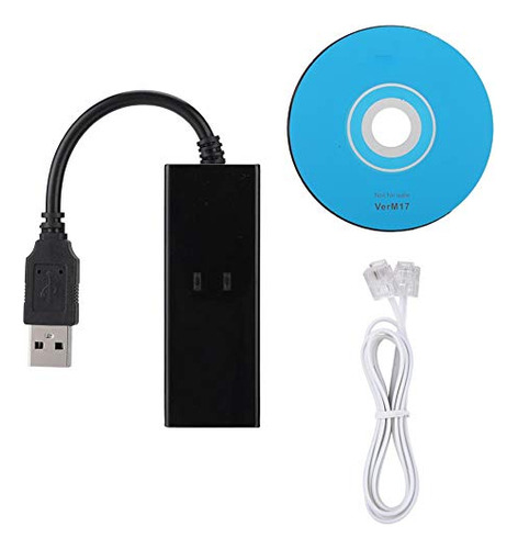 Módem Externo De Voz, Fax Y Datos Dial-up Usb 56k