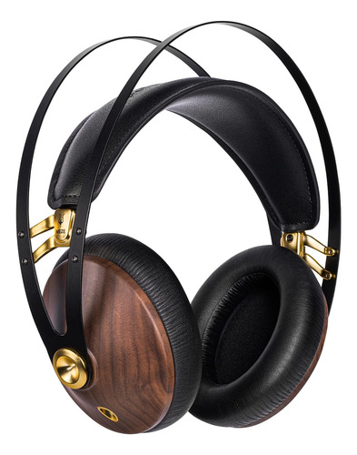 Fones De Ouvido Meze Audio 99 Classics Walnut Gold Com Fio E