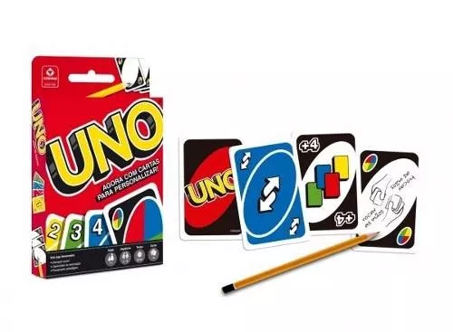 UNO ORIGINAL Jogo de Cartas COPAG COM 114 UNIDADES.