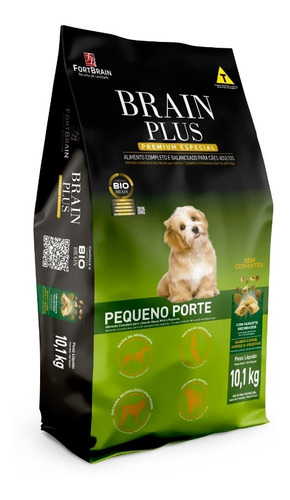 Brain Plus Premium Adulto Raza Pequeña 8kg Con 2 Pates