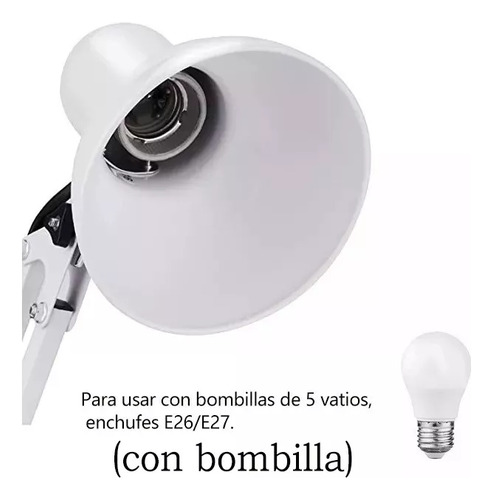 Lámpara De Escritorio Con Brazo De Giro 360