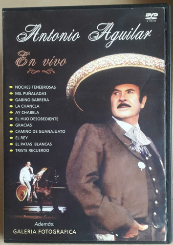 Antonio Aguilar - En Vivo   ( Dvd Nuevo)