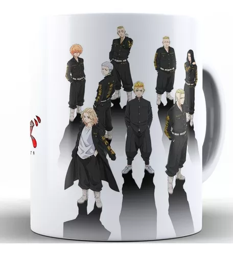 Caneca Tokyo Revengers Personagens Anime Mangá 325 Ml