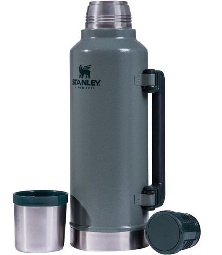 Stanley Termo Clásico 1.9 LTS de acero inoxidable verde