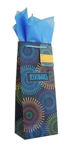 Kit Bolsa Regalo Botella Premium Varios Formatos Pack 30 Uds