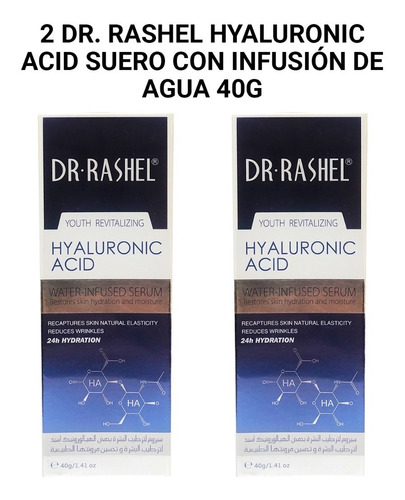 2 Dr. Rashel Hyaluronic Acid Suero Con Infusión De Agua 40g