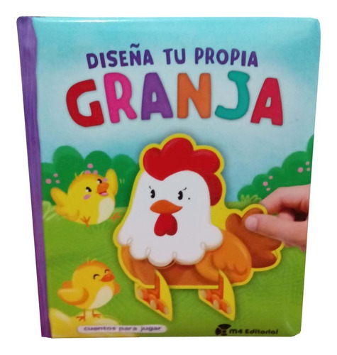 Diseña Tu Propia Granja - Libro Con Figuras Troqueladas