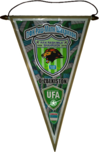 Banderin 37cm Full Color Futbol Uzbekistan Elegir Equipo Pfk Rash-milk Shahrixon Pfk Rash-milk Shahrixon