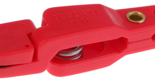 Clips De Liberación A Presión De 2 Piezas Rojo Amarillo