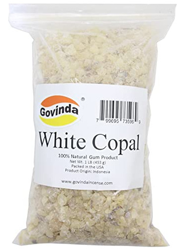 Govinda - Blanco Copal Resina 1 Lb.