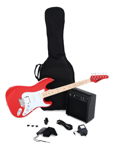 Pack Guitarra Eléctrica Kramer Focus Red + Amplificador 10w