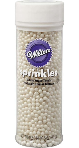 Perlas Blancas Comestibles Sprinkles Wilton Original