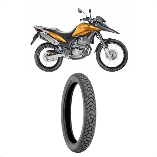 Pneu Dianteiro Com Câmara 54s 90/90-21 Xre 300 T&c Technic