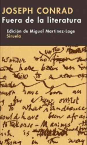 Fuera De La Literatura - Conrad / Enrique Breccia Joseph